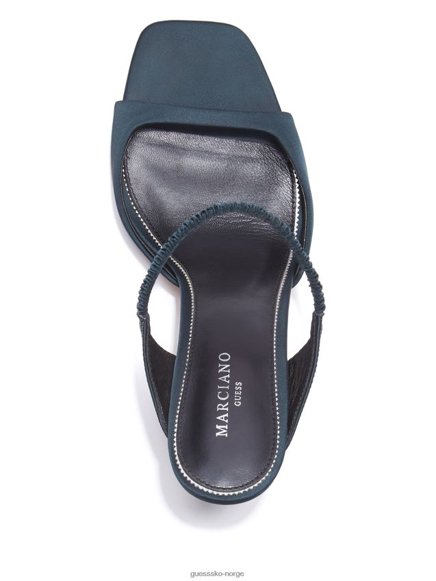 Guess grønn brielle sateng sandal grønn kvinner F0LJ8010026