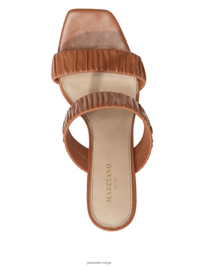 Guess sukker mandel elena rynket sandal sukker mandel kvinner F0LJ8010020