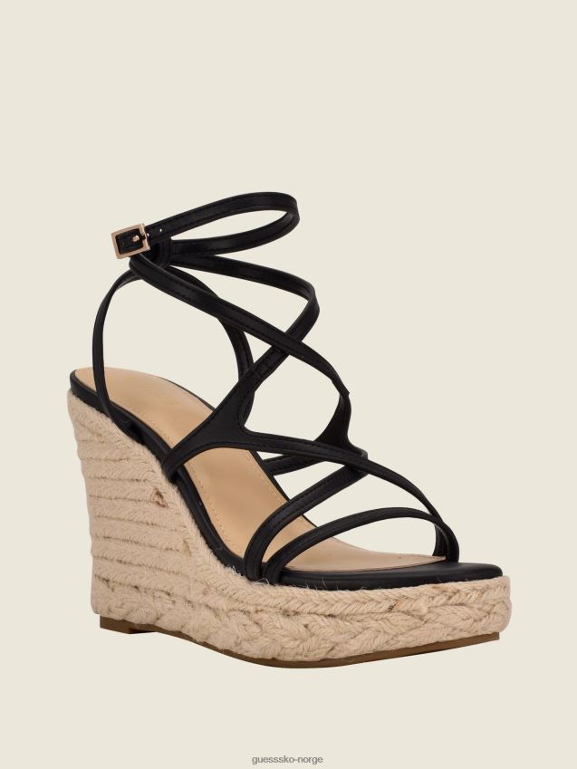 Guess svarte hirani espadrillekiler svart kvinner F0LJ8010008