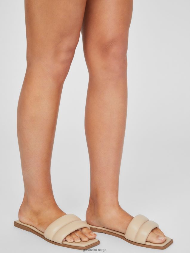 Guess tan corinne glidesandaler tan kvinner F0LJ807591