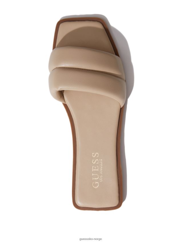 Guess tan corinne glidesandaler tan kvinner F0LJ807591