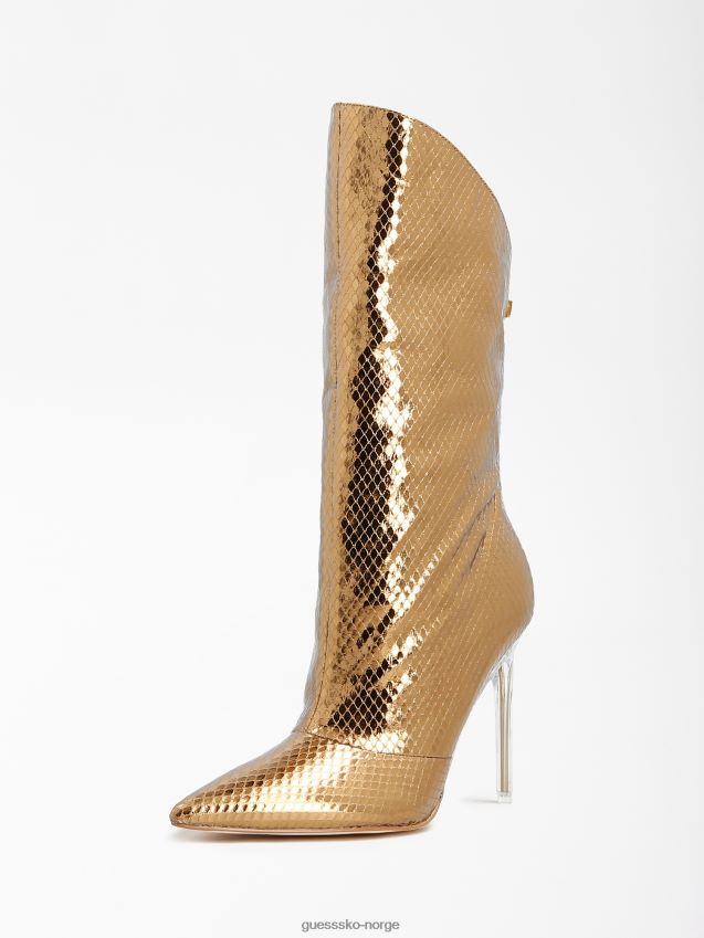 Guess bronse samwell laminert støvel bronse kvinner F0LJ805495