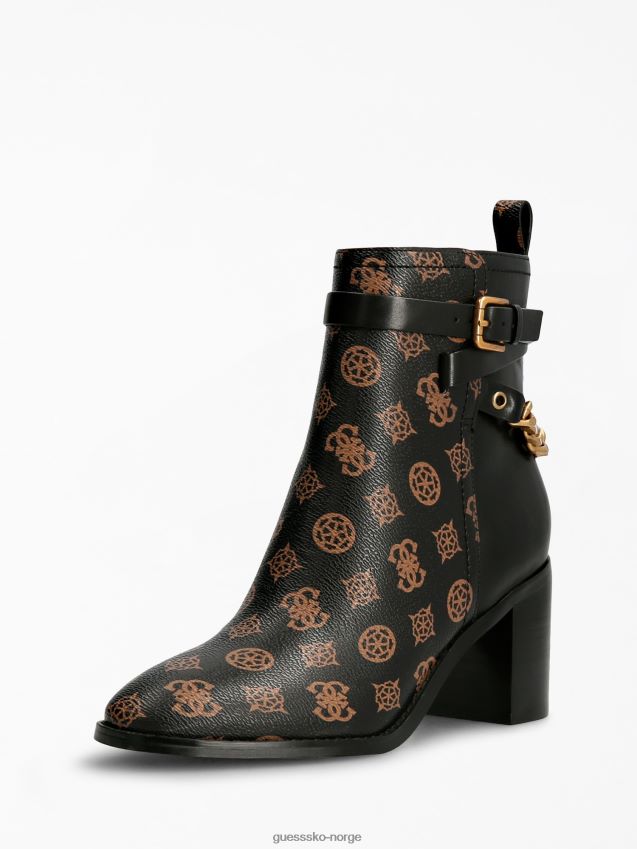 Guess brun kalili 4g peon logo støvle brun kvinner F0LJ805720