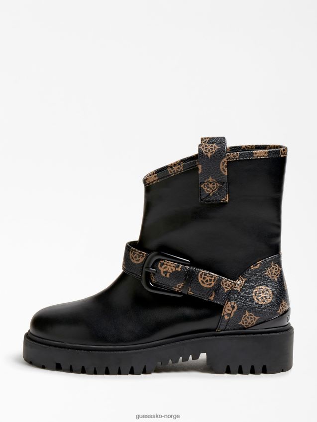 Guess brun orican 4g logo peon ankelstøvel brun kvinner F0LJ806565