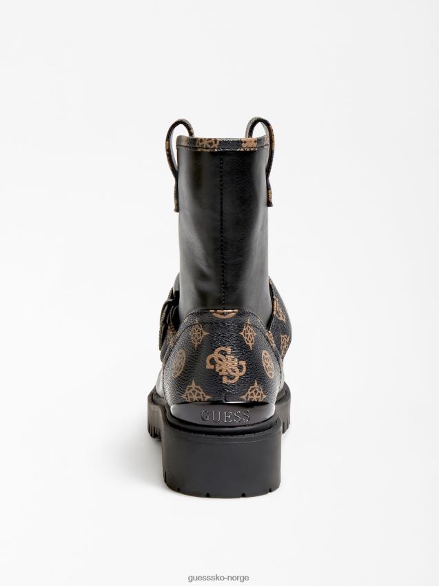 Guess brun orican 4g logo peon ankelstøvel brun kvinner F0LJ806565
