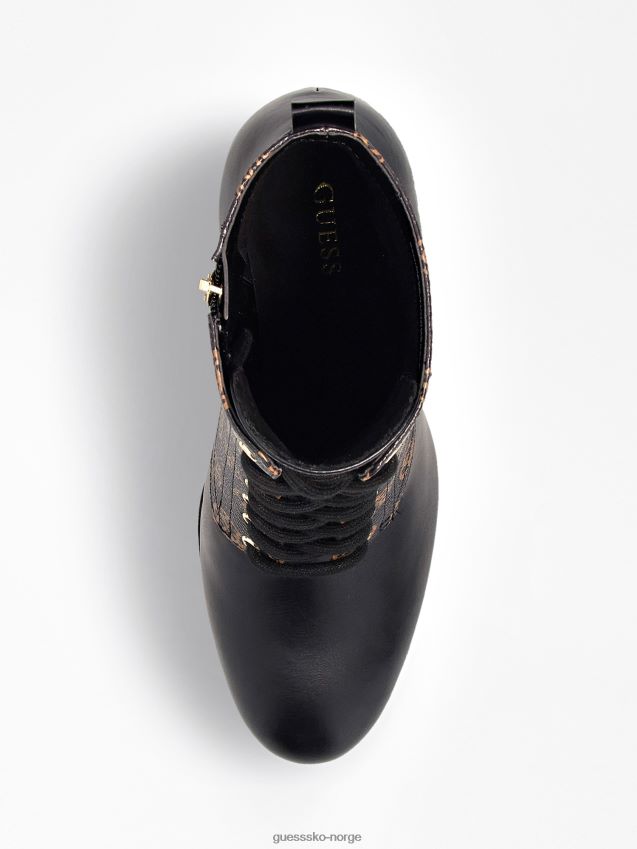 Guess brune regninger 4g peon logo lave støvler brun kvinner F0LJ803642