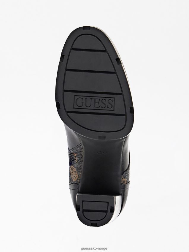 Guess brune regninger 4g peon logo lave støvler brun kvinner F0LJ803642