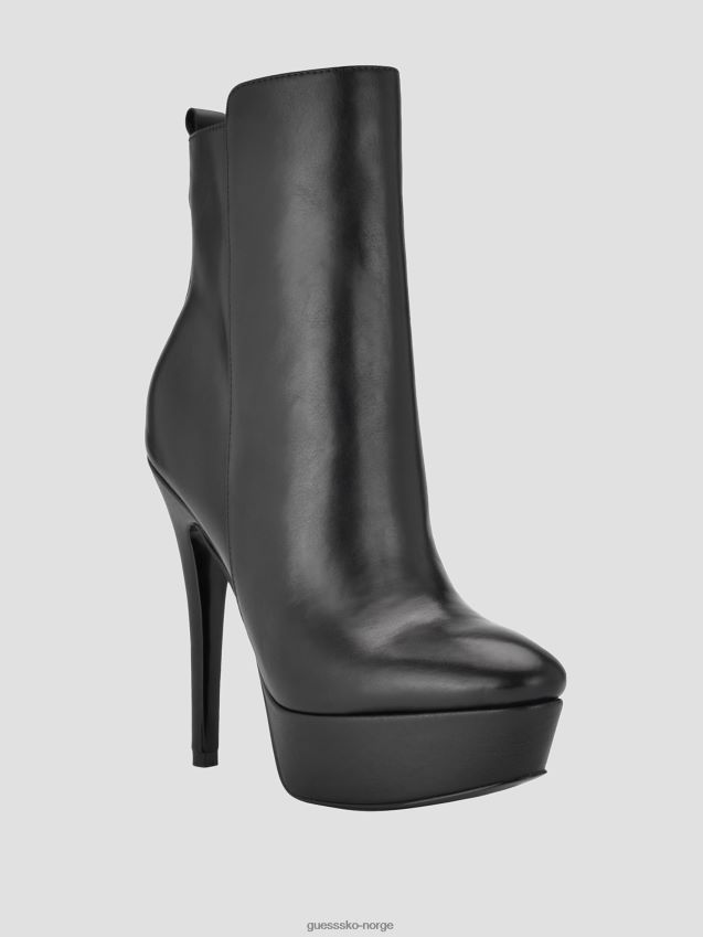 Guess caddie platform bootie svart 001 svart 001 kvinner F0LJ809894