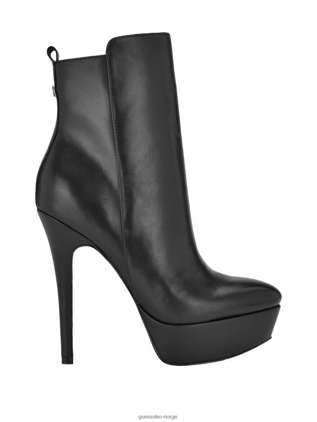 Guess caddie platform bootie svart 001 svart 001 kvinner F0LJ809894