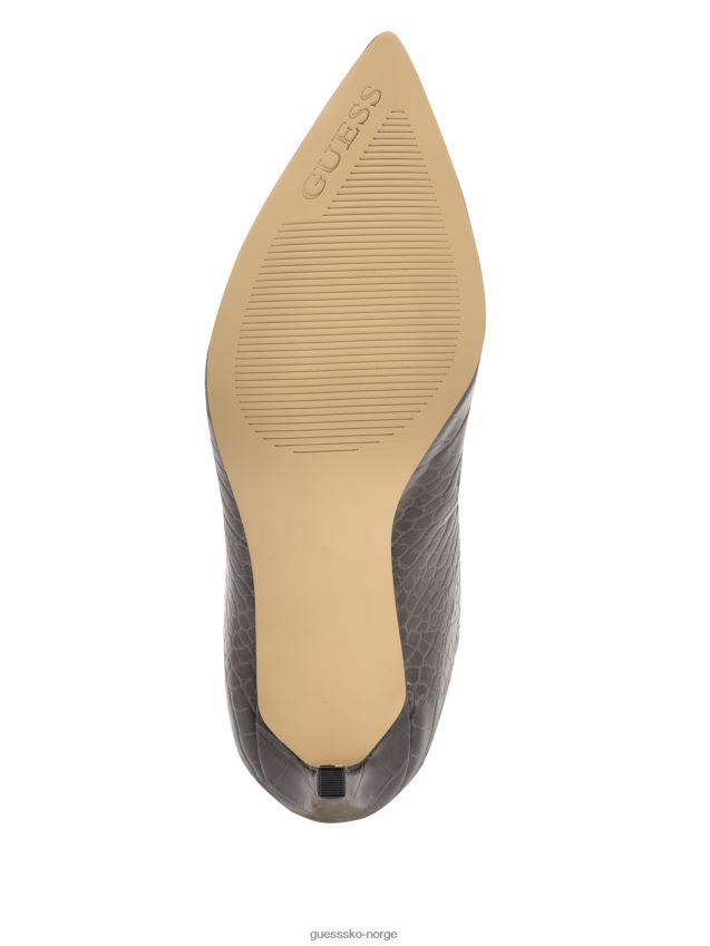 Guess dayton knehøye støvletter i kunstskinn mørkebrune mørkebrun kvinner F0LJ809923