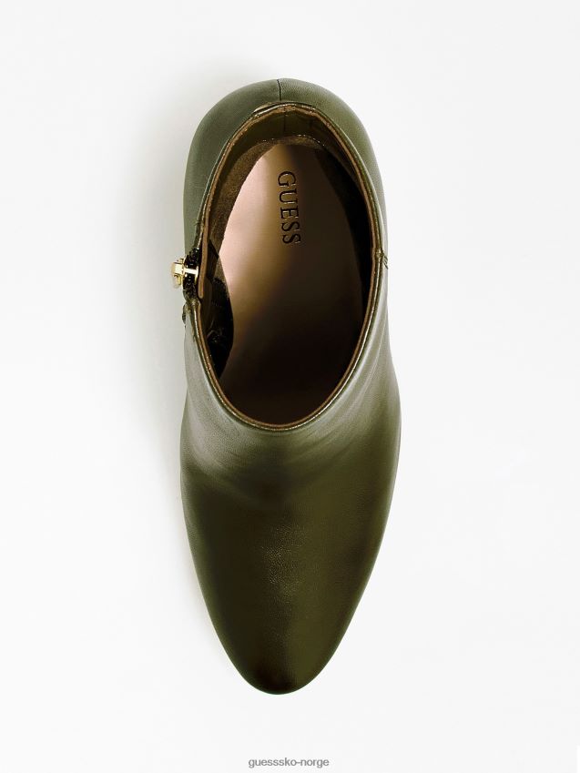 Guess ekte skinn reddi ankelstøvletter grønn grønn kvinner F0LJ805505