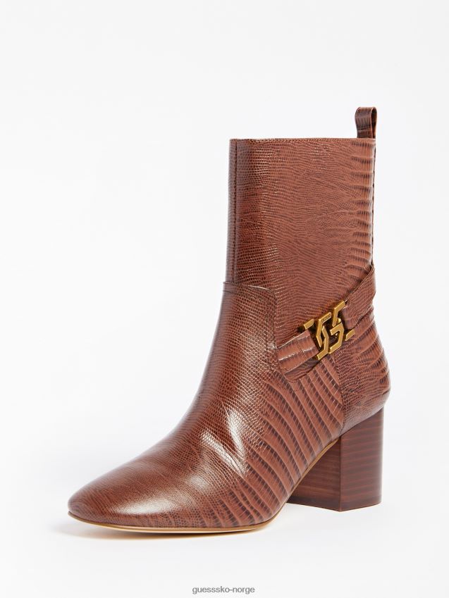 Guess ekte skinn sabean lave støvler beige beige kvinner F0LJ803787