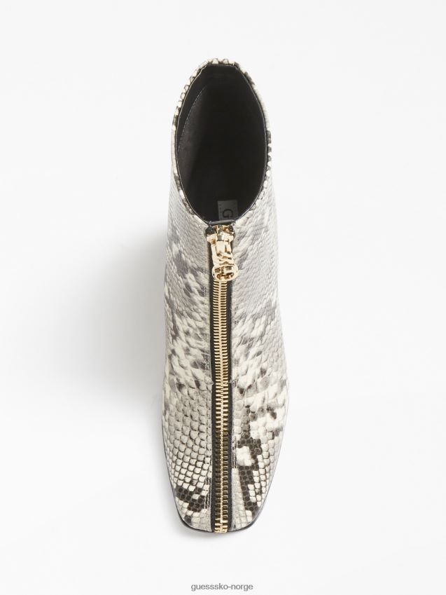 Guess ellese flerfarget bootie med krokodiltrykk flerfarget mønster kvinner F0LJ806501