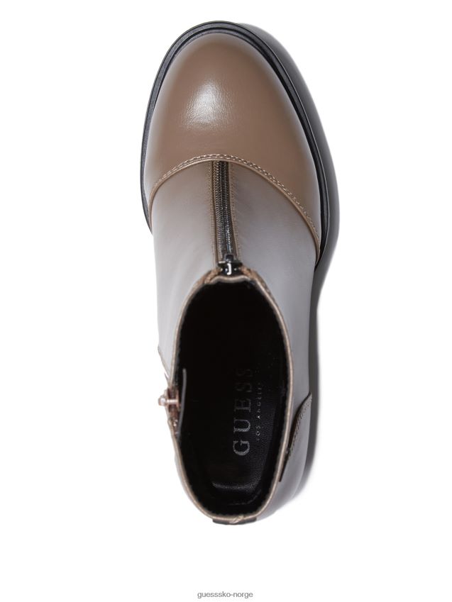 Guess emberly glidelås støvletter taupe taupe kvinner F0LJ807524