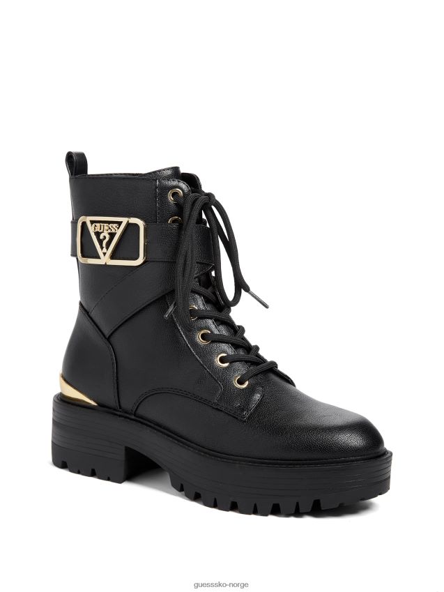 Guess flate kampsko svart svart kvinner F0LJ807458