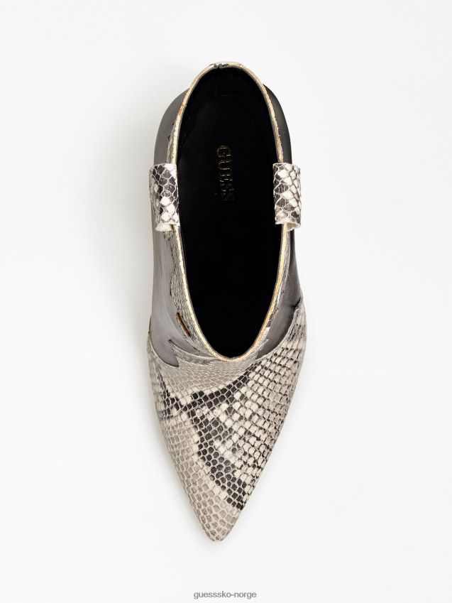 Guess flerfarget mønster breann ankelstøvletter i ekte skinn flerfarget mønster kvinner F0LJ803307