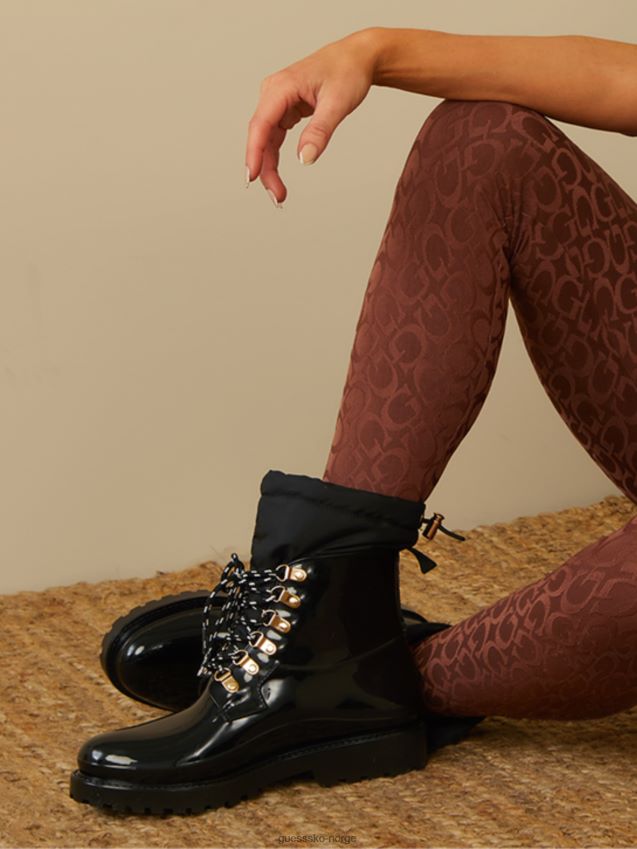 Guess forlenge regnstøvler svart1 svart 1 kvinner F0LJ807499