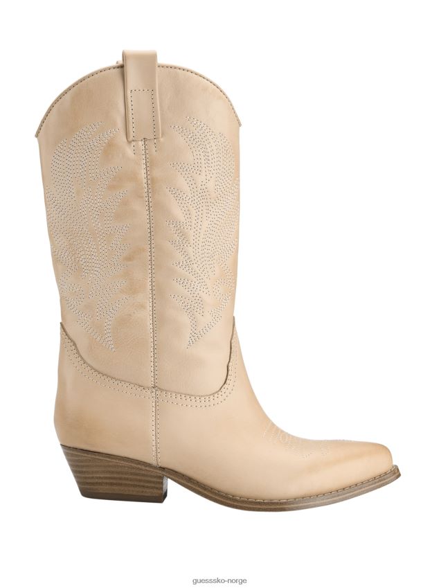 Guess gallen cowgirl boots medium natural 101 middels naturlig 101 kvinner F0LJ8010013