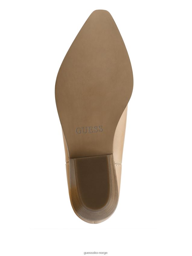 Guess gallen cowgirl boots medium natural 101 middels naturlig 101 kvinner F0LJ8010013