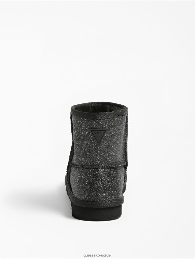 Guess glitrende luna lave støvler svart svart kvinner F0LJ803080