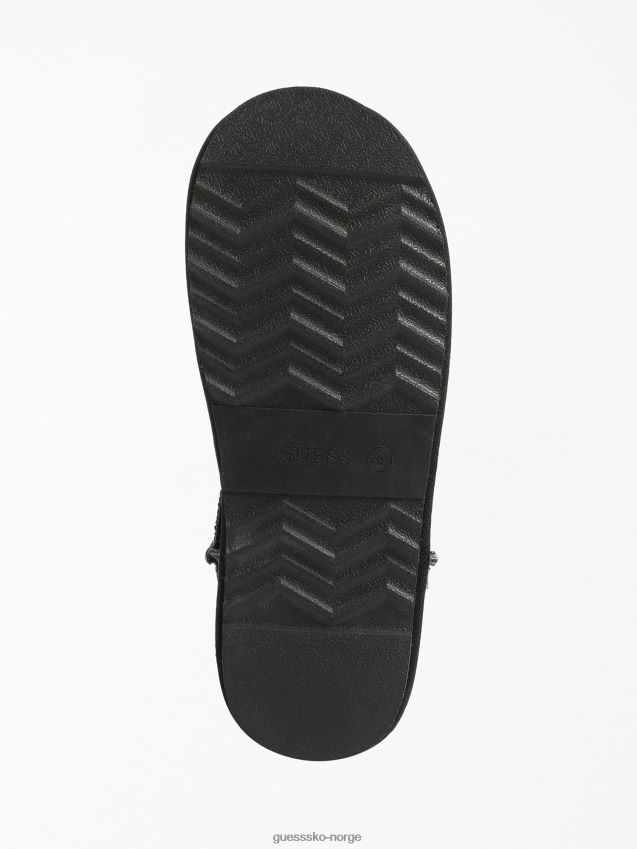 Guess glitrende luna lave støvler svart svart kvinner F0LJ803080