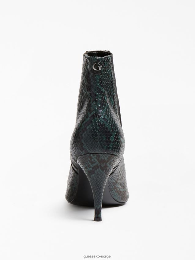Guess grønn rashel python-look ankelstøvlett grønn kvinner F0LJ805848