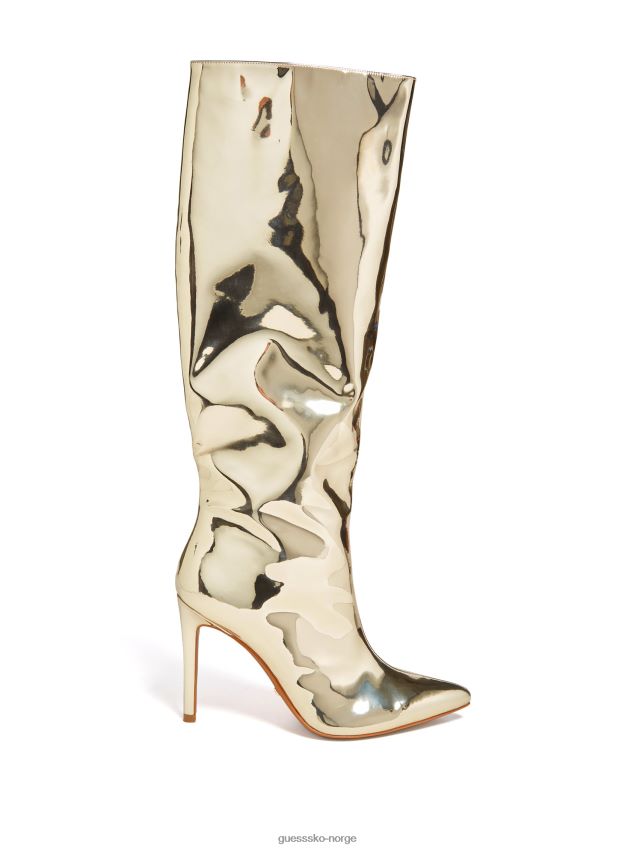 Guess gull-2 brandy knehøy støvel gull-2 kvinner F0LJ809960