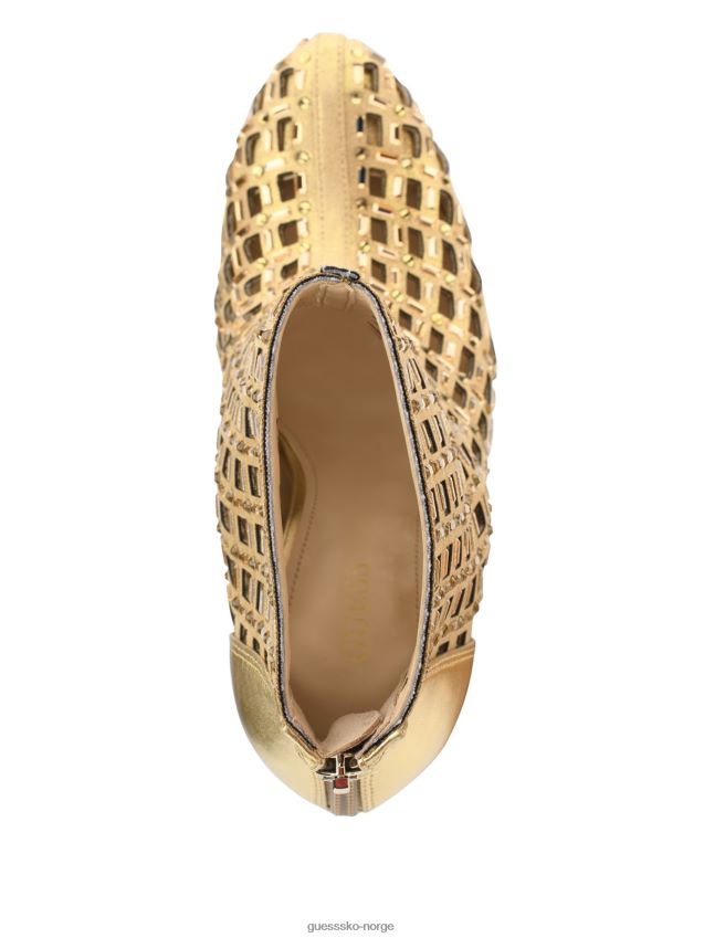 Guess gull randir rhinestone metallic støvletter i bur gull kvinner F0LJ809902
