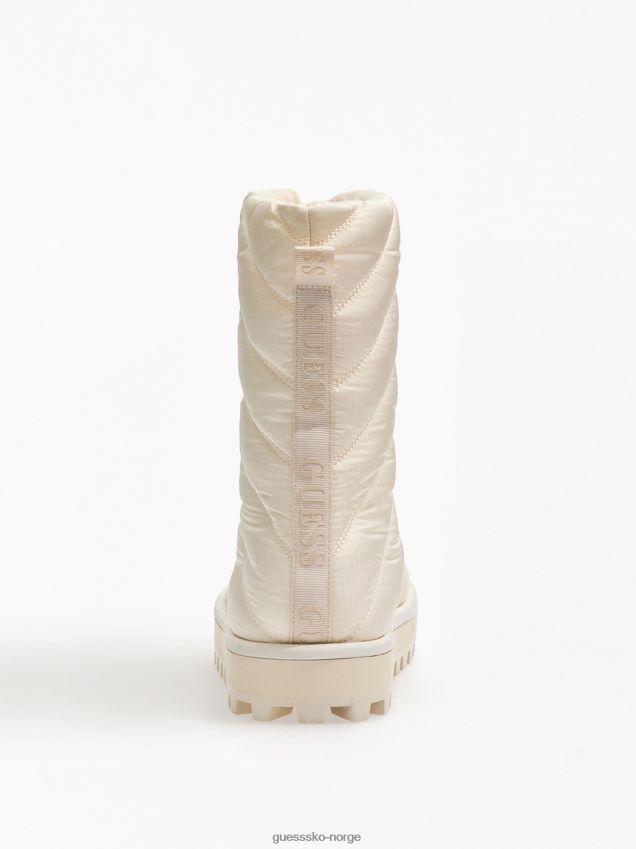 Guess hvite multi quiltede laera lave støvler hvit multi kvinner F0LJ803294