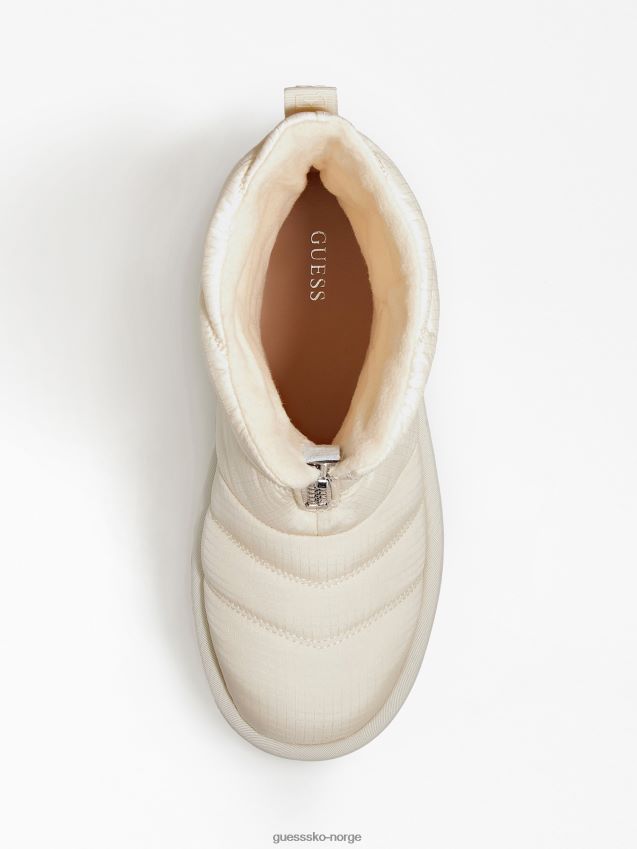 Guess hvite multi quiltede laera lave støvler hvit multi kvinner F0LJ803294