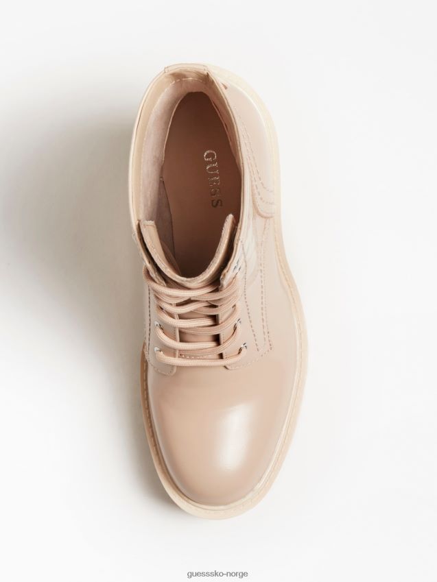 Guess kalissa kampstøvel med hæl hvit hvit kvinner F0LJ803724