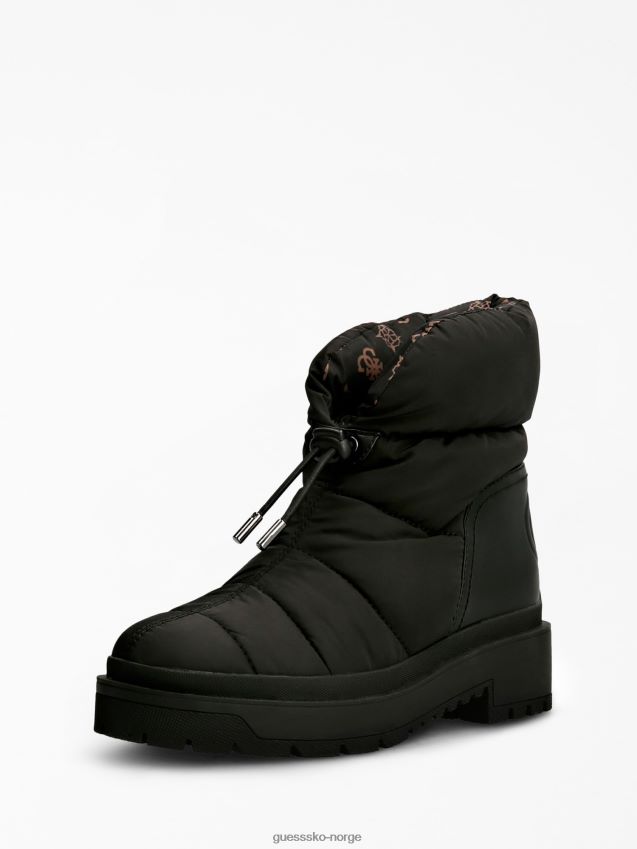 Guess leeda polstret ankelstøvel svart svart kvinner F0LJ805644