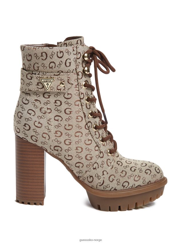 Guess md brn bak emmalee logo kampsko md brn bak kvinner F0LJ807480