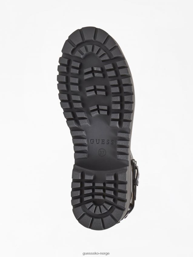 Guess oracia 4g peon logo ankelstøvel brun brun kvinner F0LJ805589