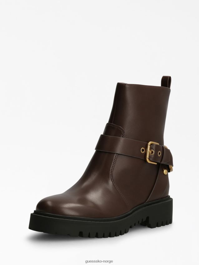 Guess oracia ankelstøvel med spenne brun brun kvinner F0LJ805735