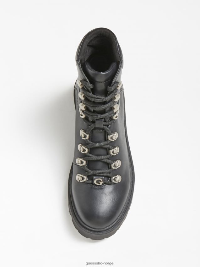 Guess oralee snørestøvel svart svart kvinner F0LJ805733