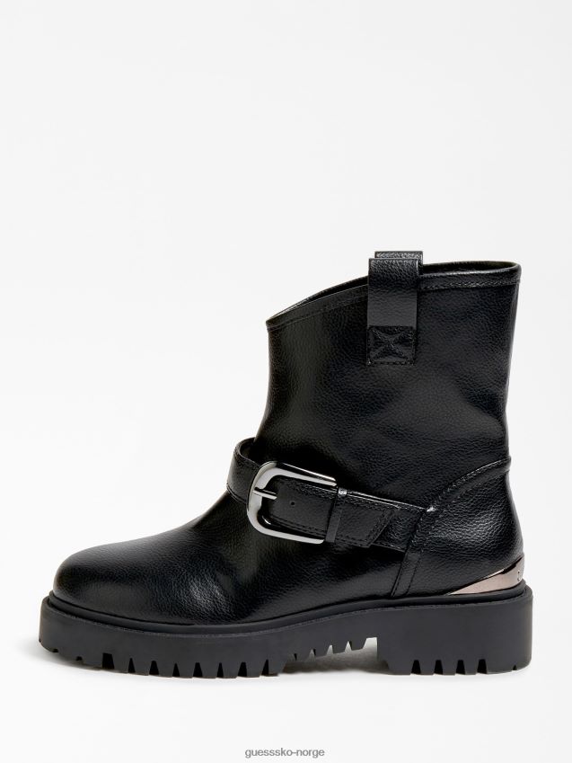 Guess orican ankelstøvlett med spenne svart svart kvinner F0LJ806100