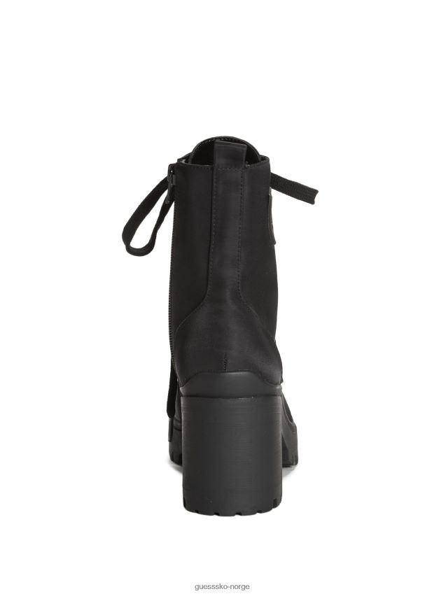 Guess quincy støvler med nylonhæl svart1 svart 1 kvinner F0LJ807511