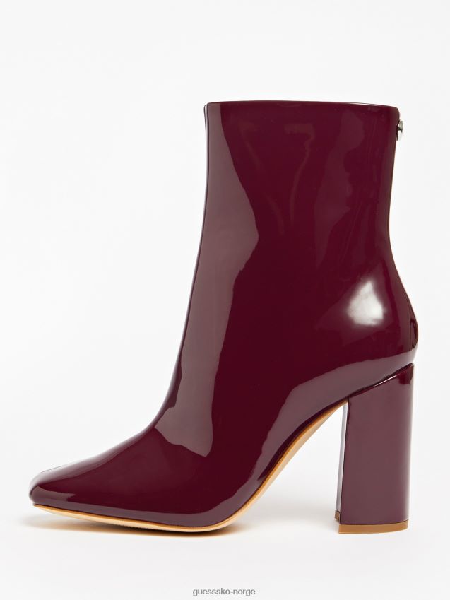 Guess røde lakkerbeger lave støvler rød kvinner F0LJ803934