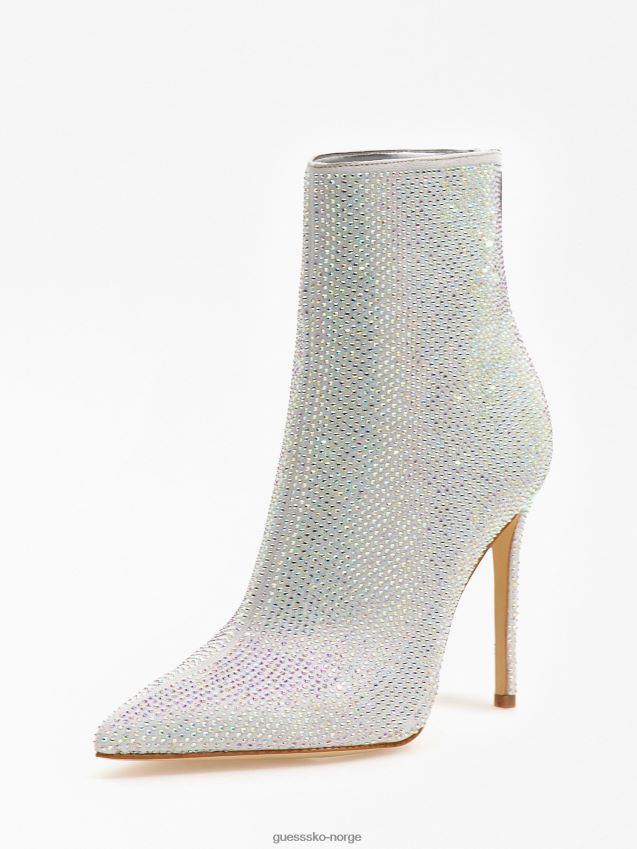 Guess rhinestone selma ankelstøvletter sølv sølv kvinner F0LJ805518