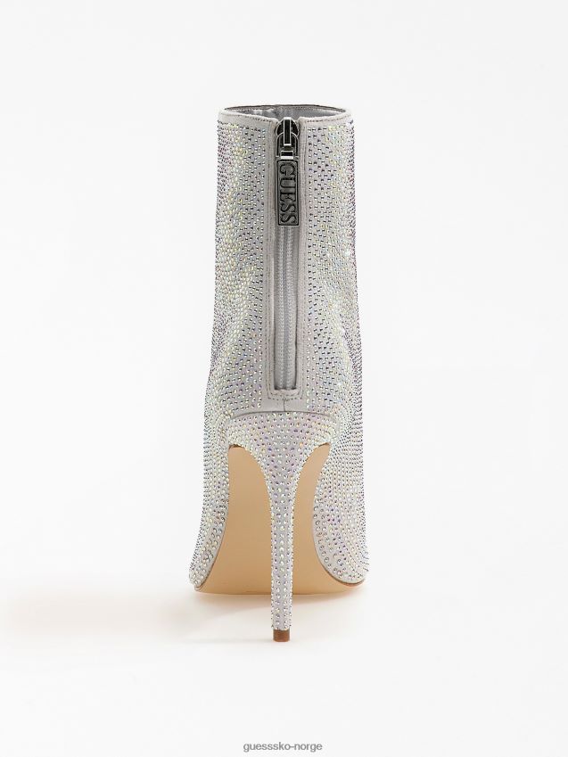Guess rhinestone selma ankelstøvletter sølv sølv kvinner F0LJ805518