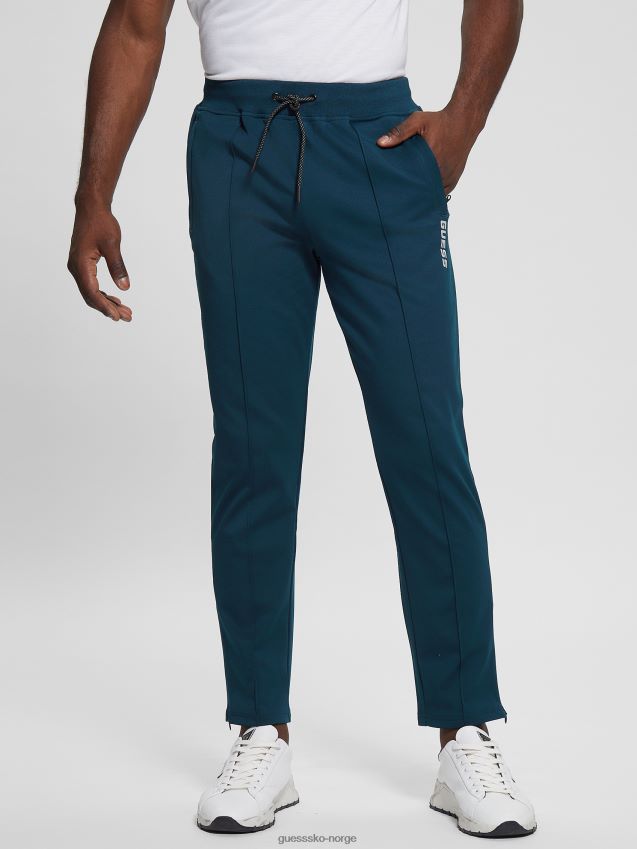 Guess eco beamount treningsbukse blå spøkelse blått spøkelse menn F0LJ8010426