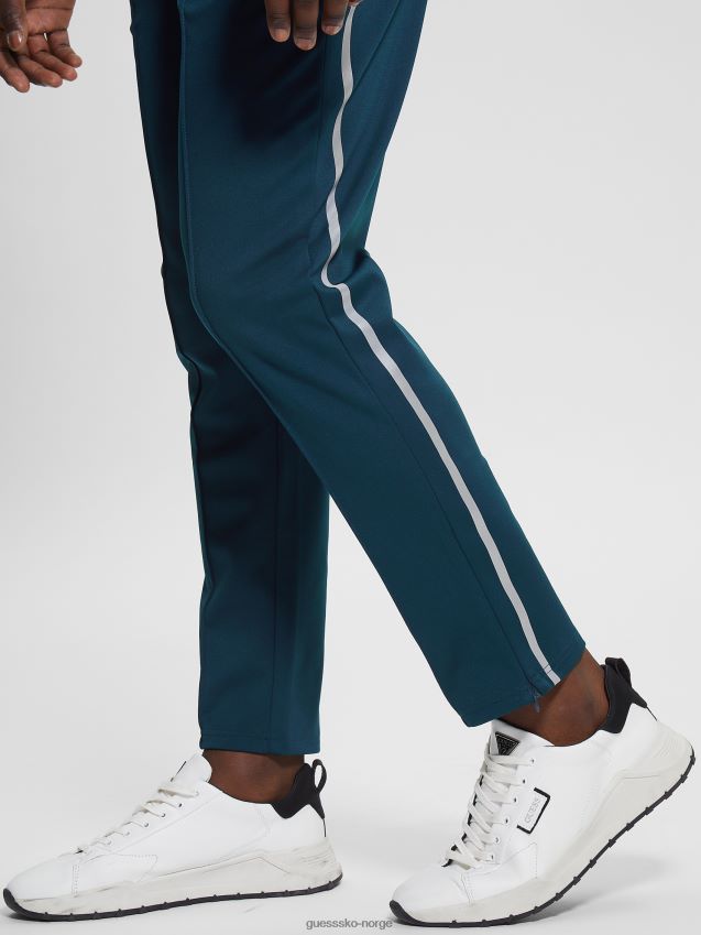 Guess eco beamount treningsbukse blå spøkelse blått spøkelse menn F0LJ8010426