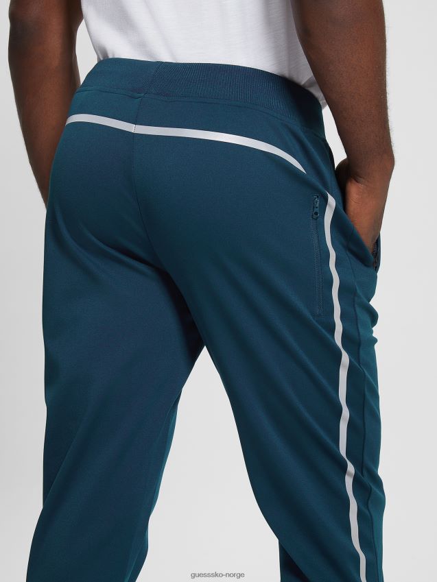 Guess eco beamount treningsbukse blå spøkelse blått spøkelse menn F0LJ8010426