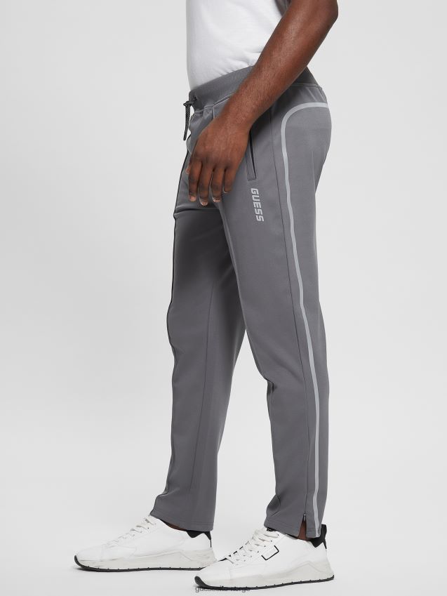 Guess eco beamount treningsbukse grå stål grått stål menn F0LJ8010432