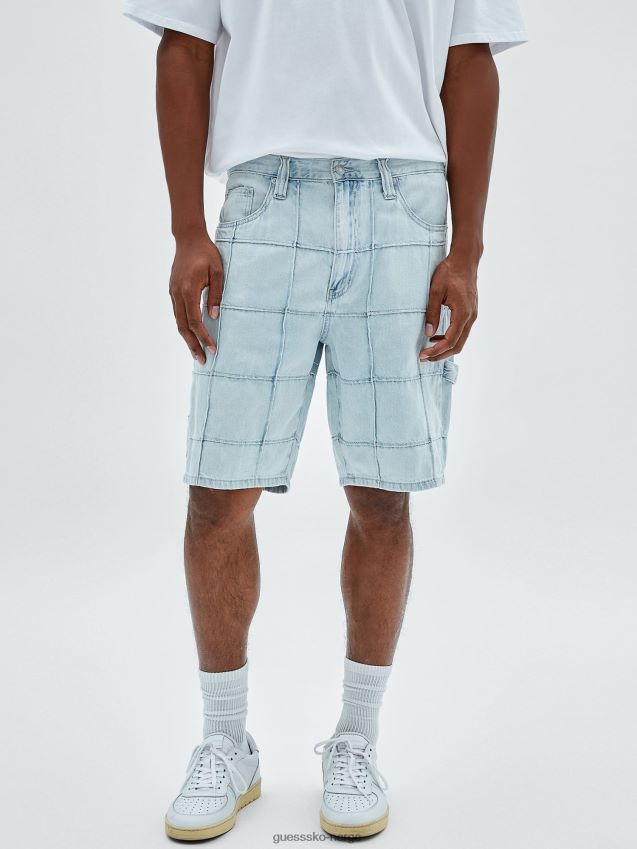 Guess grå denimshorts grå menn F0LJ8082