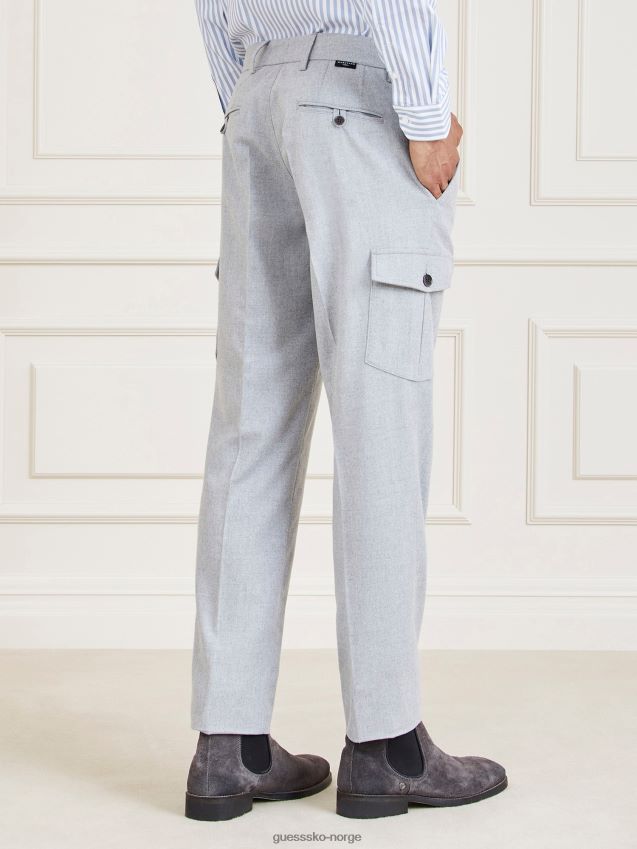 Guess grå multi marciano cargo bukse grå multi menn F0LJ80428