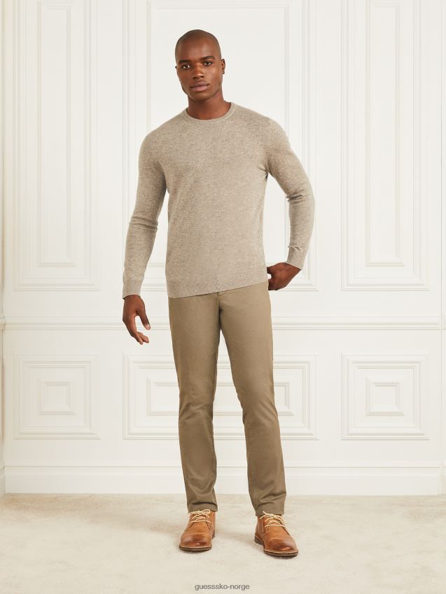 Guess grønn kantine øko hugh easy chino bukse grønn kantine menn F0LJ8010520