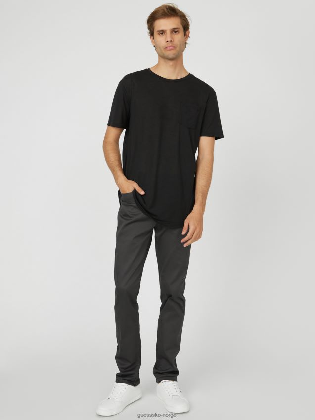 Guess grå tåkebok satengbukser grå tåke menn F0LJ808087