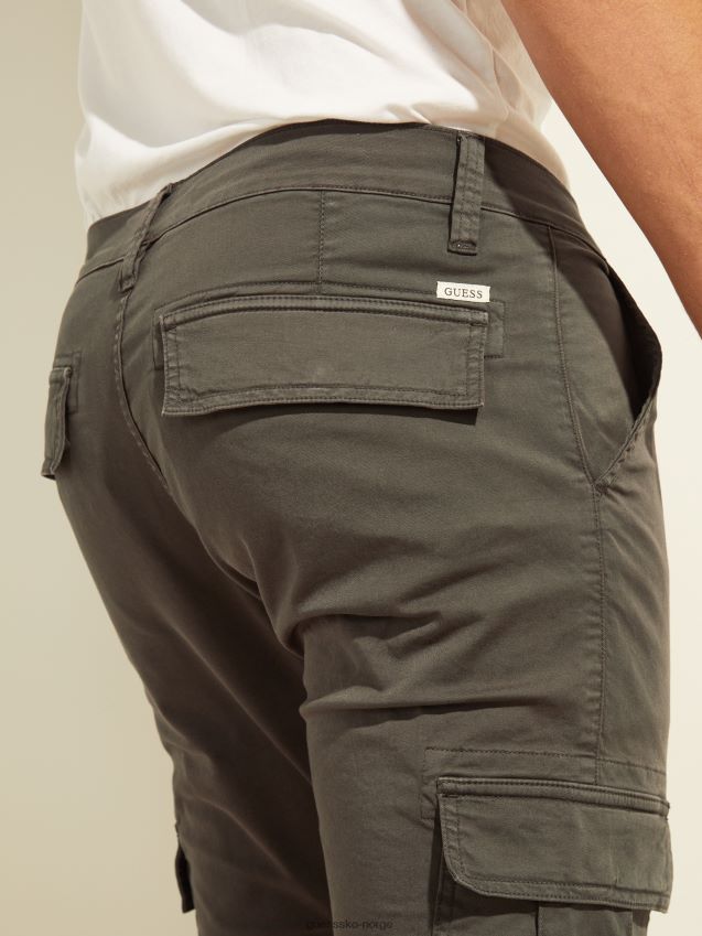 Guess hunter green multi lonta classic cargo bukser jegergrønn multi menn F0LJ8010643